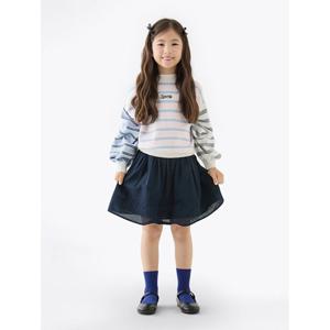 타미힐피거 키즈 T42F6TSC100GT1 테이프 자수 스커트