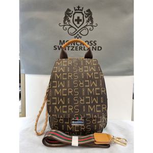 [몽크로스]BEST 스터드지퍼고리 미니자가드백팩 WBP8927(브라운)