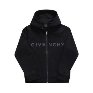 지방시 H30703 09B 4G 아키타이프 로고 아동 후드집업