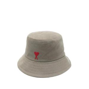 25 FW 아미 파리스 아미 드 꾀흐 자수 버킷 햇 E25UHA246AW0041 TP441172794