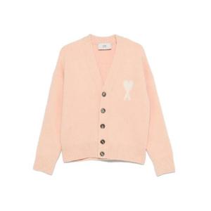 25 FW 아미 파리스 아미 드 꾀흐 버튼 업 가디건 UKC365KN0135 TP441179431