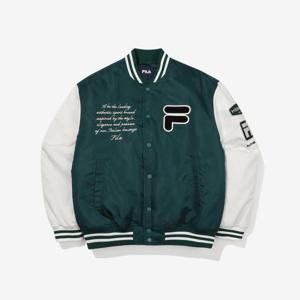 [휠라] TAG가 259,000원 와펜포인트 우븐 스테디움자켓(FS2JKF4101X_DGR)