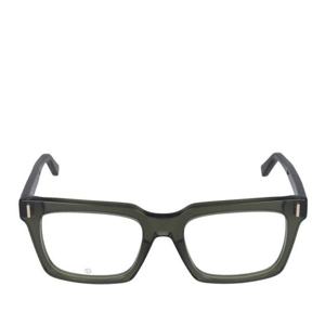 페라가모 트랜스페어런트 카키 렉탱귤러 프레임 안경테 SF2993