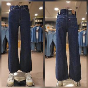 리바이스 여성 립케이지 와이드레그 진 A6081-19