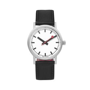 몬데인 A660.30314.16OM 클래식 라운드 공용 가죽 시계