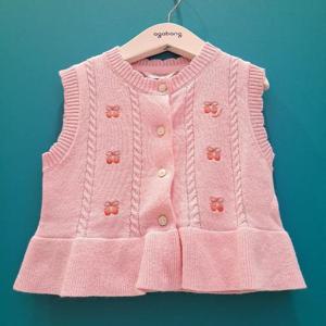 아가방 CB01 엘라 오픈 니트조끼 01S531351