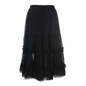 [샤틴]프릴 티어드 밴딩 스커트/S243C302_