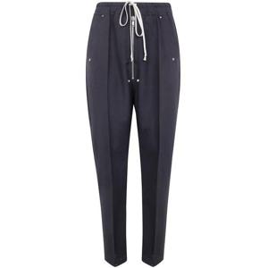 릭 오웬스 스트레이트 팬츠 RU02E1361WGP 09 BLACK