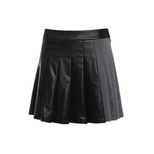 [와이드앵글]CO 비건 레더 플리츠 큐롯 L  WWU23Q11