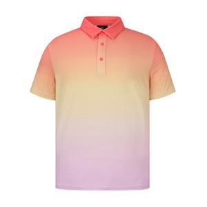 [LPGA]PGA TOUR  남성 그라데이션 반팔 피케 티셔츠(L242TS121P)
