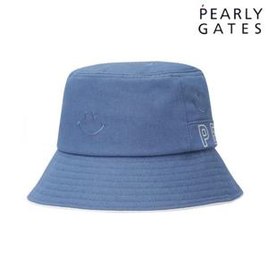 파리게이츠 (521E3CP004BL) 여성 스마일 패턴 배색 로고 버킷햇