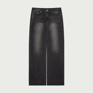 남성 히든밴딩 버튼 슈퍼와이드 데님팬츠_197(10530-055-606-10)