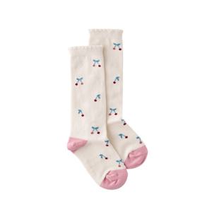 밍크뮤HB (CR)페일체리패턴장말 (35A1481203) 반양말 유아동