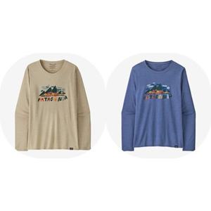 [파타고니아코리아] 45205Q7 여성 롱-슬리브드 캐필린 쿨 데일리 그래픽 티셔츠 Capilene Cool Daily PG