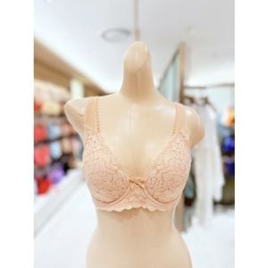 [BARBARA][ABR4447 피치스킨] 면 부직포 슬림 패드 풀컵 브래지어