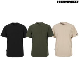 [험머][험머] 남성 라이크라 우븐 티셔츠 3종택1_HUC21TS301