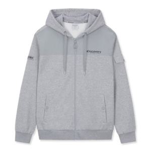 디스커버리후드집업 XQD DMTR31034-MGS 아웃도어 남성 트레이닝 자켓