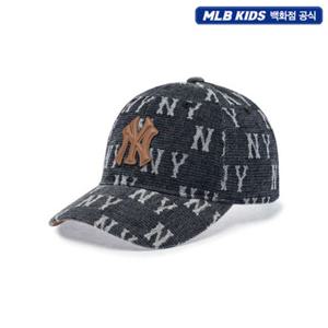 [MLB키즈] JD 스트릿 데님 모노그램 볼캡 7ACPM035N