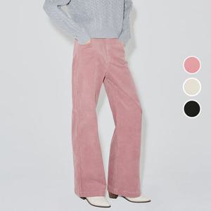 [버커루]여성 코듀로이 스판 일자핏 팬츠 면바지 B244PT900P