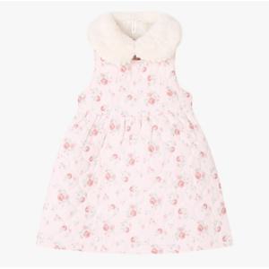 [치크(키즈)]플라워 퀼팅 원피스 CKOW24T2G