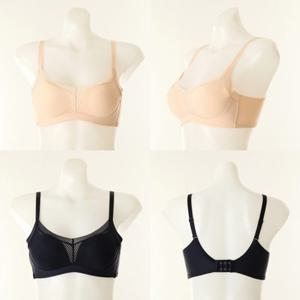 [비너스] 부유방 커버 심플 노와이어 브라C컵 2종택1 VBRQ377C