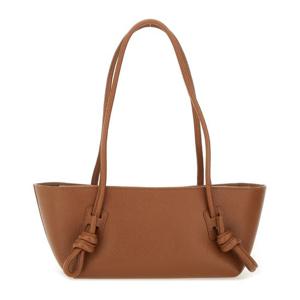 헤레우 미디엄 노티드 스트랩 가죽 숄더 백 FLECGRWBA25002 1 T