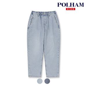 [폴햄키즈][폴햄키즈] 시그니처 공용 릴렉스핏 데님 팬츠 B_PKE1