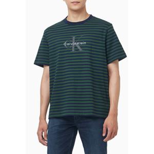 [캘빈클라인 진]남성 이지핏 스트라이프 반팔 티셔츠 4RD204G