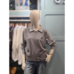 클리지 세이브존03 클리지 셔츠 배색 니트 AGCP7WKT16A