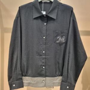 라티움 HC34 구김없는가벼운소재 밑단스트링 듀크자켓형 셔츠 T2533Bl07