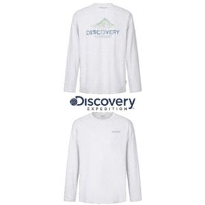 [디스커버리] 25F W 가을 공용 마운틴 그래픽 기능 긴팔티 DXRL21054MGL