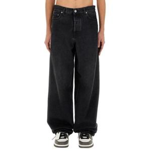 오프화이트 데님 팬츠 OMYA180 C99DEN0011300 Black