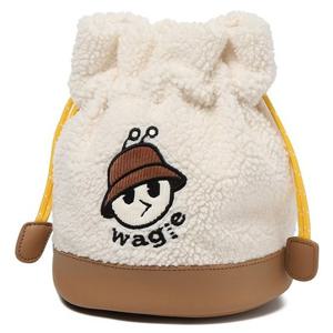 [와이드앵글]여성 WG 플리스 캐릭터 파우치 WWU22P02W3