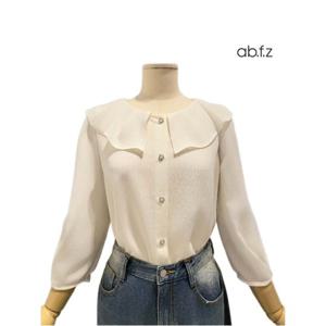 [에이비에프지]플레이어 카라넥 7부 블라우스 APZ3HB47I