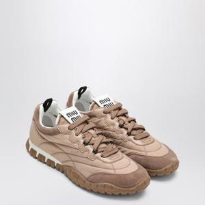 미우미우 타이어 스웨이드 디테일 스니커즈 5E417E005ZJM F01DP