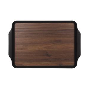 리빙메이트 우드 논슬립 패스트푸드 쟁반 중