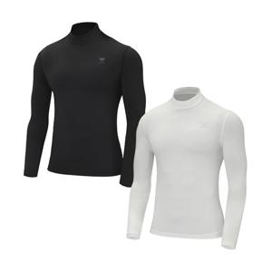 [25FW][다이나핏 공식](택가 79,000원) 남성 임팩트 하이넥 긴팔티_YMU25227