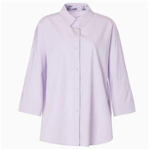 [벨리시앙]배색포인트 카라셔츠블라우스 BL3105