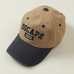 [지프키즈]이스케이프 엠보 자수 배색 볼캡  KQ0GCU202