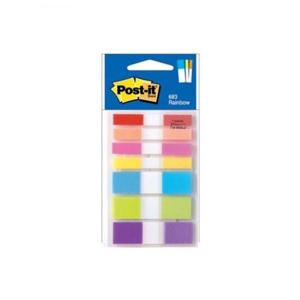 3M 포스트잇 플래그 683 레인보우 44X6 44X12 5개