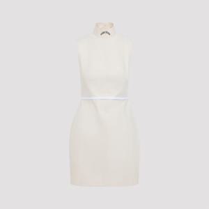 모스키노 숏 원피스 252D0436 5436 1002 FANTASIA BIANCO