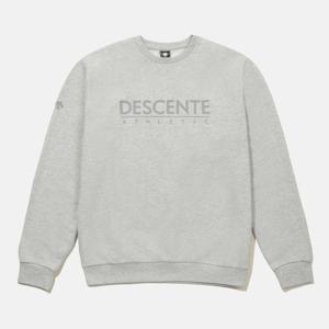 [데상트]데상트 코튼 기모 맨투맨 SP323XHT93MGRY 긴팔티 스포츠