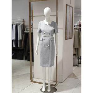 [에꼴드파리]MARIO더블브레스트 반팔 원피스 24ARB36WOAE24A