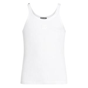 돌체앤가바나 민소매 티셔츠 G8PA8ZG7PGP W0800 White