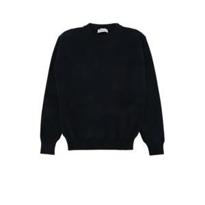 골든구스 키즈 키즈 네이비 Golden 긴팔 스웨터 GKP01401P002241 50501