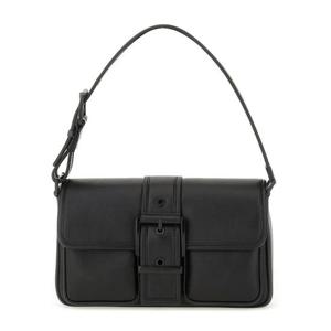 마이클 바이 마이클코어스 여성 블랙 플랩 숄더백 30T5TBAL2L_001BLACK