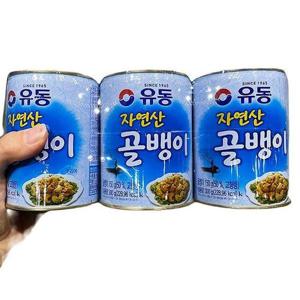 유동 자연산 골뱅이 300g x 3입 a64094