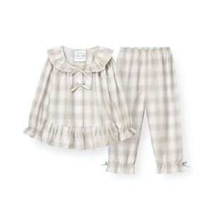 [오르시떼]여아동 G109 그레이번 긴소매 파자마 세트 OR25FGGAG109