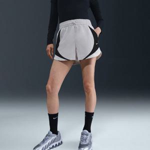 나이키반바지 SQJ HV4032-078 스포츠웨어 여성 미드라이즈 루즈 3인치 트랙 쇼츠