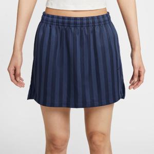 나이키반바지 SQJ IF1651-410 우먼스 스포츠웨어 스트라이프 트랙 스커트